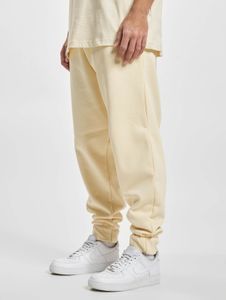 lässige DEF Herren Jeans Kordelzug Klettverschluss 360 g/m² mit Baumwolle Beige