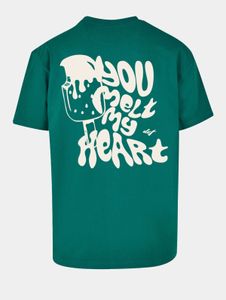 sportliches DEF Herren T-Shirt 240 g/m² mit Baumwolle Grün