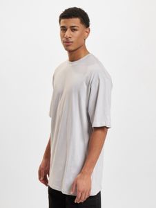 Casual DEF men's T-shirt with cotton, grey