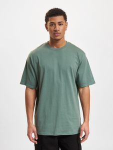 bequemes DEF Herren T-Shirt Oversize mit Baumwolle Grün