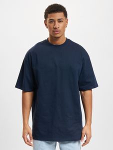 sporty DEF men's oversized cotton T-shirt, blue
