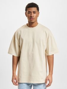 T-shirt oversize confortable pour homme DEF en coton beige