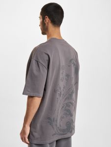 lässiges DEF Herren T-Shirt Oversize mit Baumwolle Grau