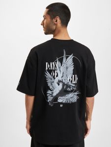 sportliches DEF Herren T-Shirt mit Baumwolle Schwarz