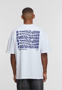 modernes DEF Herren T-Shirt Oversize mit Baumwolle Weiß
