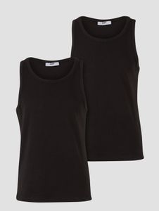 bequemes DEF Herren Tank-Top mit Baumwolle Schwarz