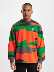 weiches Dangerous DNGRS Herren Sweatshirt Rippbündchen 300 g/m² mit Baumwolle Camouflage