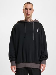 lässiger Dangerous DNGRS Herren Hoodie Kapuze mit Baumwolle Schwarz