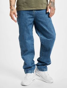 stylische Dangerous DNGRS Herren Jeans Reißverschluss mit Baumwolle Blau