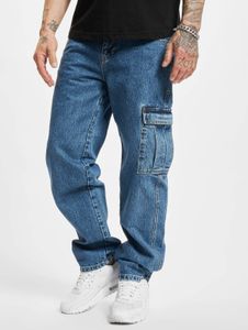 Jean homme Stylish Dangerous DNGRS avec poches zippées, en coton, bleu
