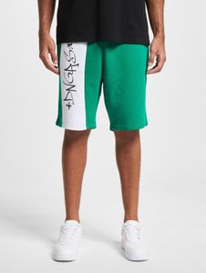 Lightweight Dangerous DNGRS men's shorts with drawstring and pockets, 300 g/m² cotton, green