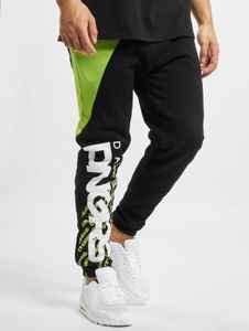 bequeme Dangerous DNGRS Herren Jeans Taschen mit Baumwolle Schwarz/Grün