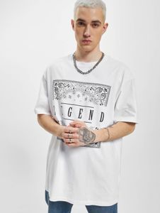 modernes Dangerous DNGRS Herren T-Shirt Oversize mit Baumwolle Weiß