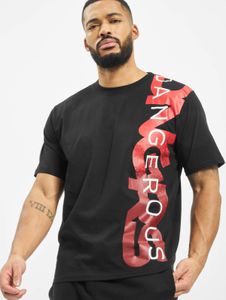 Comfortable Dangerous DNGRS men's T-shirt, 190 g/m², cotton, black