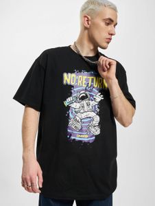 bequemes Dangerous DNGRS Herren T-Shirt mit Baumwolle Schwarz