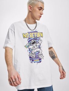 sportliches Dangerous DNGRS Herren T-Shirt mit Baumwolle Weiß