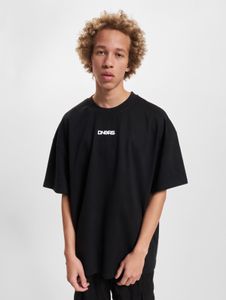 Comoda t-shirt oversize da uomo Dangerous DNGRS in cotone, nera