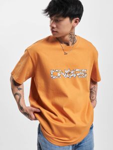 Comfortable Dangerous DNGRS men's T-shirt, oversize, 240 g/m², cotton, orange