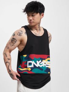 Comfortable Dangerous DNGRS men's T-shirt with cotton, black