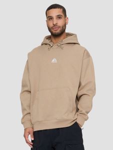 weicher NIKE Herren Hoodie mit Baumwolle Beige
