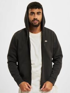 weicher Dickies Herren Hoodie Kordelzug Reißverschluss mit Baumwolle Schwarz