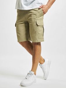 Short Dickies léger pour homme, en coton beige, avec poches zippées