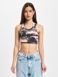 modernes Dangerous DNGRS Damen T-Shirt Stretch 180 g/m² mit Baumwolle Camouflage