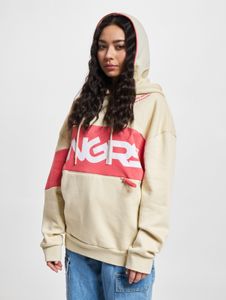 weiches Dangerous DNGRS Damen Sweatshirt Oversize mit Baumwolle Beige