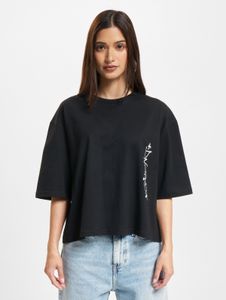 lässiges Dangerous DNGRS Damen T-Shirt 180 g/m² mit Baumwolle Schwarz