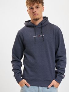 Sudadera con capucha para hombre Soft Tommy Jeans, corte recto, algodón, azul marino