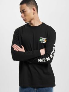 lässiges Tommy Jeans Herren Sweatshirt mit Baumwolle Schwarz