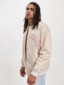 Jean Tommy Jeans pour homme, beige, décontracté, avec poches