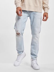 Jean Tommy Jeans moderne pour homme, en coton bleu, avec poches zippées