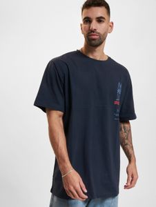 T-shirt da uomo Casual Denim Project in cotone, blu navy