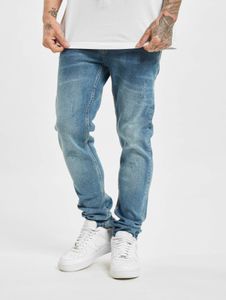 stylische Denim Project Herren Jeans Slim Fit Stretch mit Baumwolle Blau