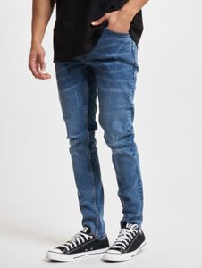 moderne Denim Project Herren Jeans Stretch mit Baumwolle Blau