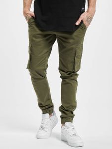 Stylish Denim Project men's stretch jeans with cotton, green