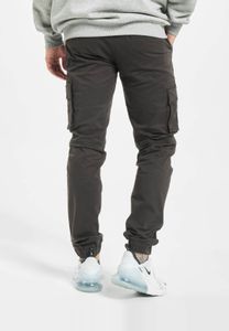 Stylish Denim Project men's stretch jeans with zip pockets, cotton, black