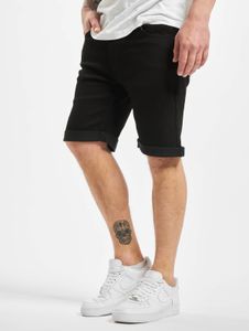 Comodi pantaloncini elasticizzati da uomo Denim Project in cotone, neri