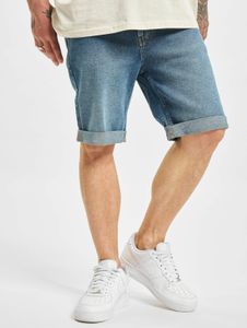 Modern Denim Project Men's Stretch Jeans with Zipper Pockets, Cotton, Blue