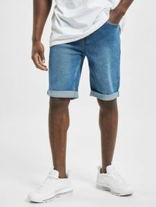 bequeme Denim Project Herren Jeans Stretch Reißverschluss Taschen mit Baumwolle Blau