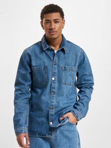 Modern Denim Project Men's Polo Shirt with Cotton, Blue