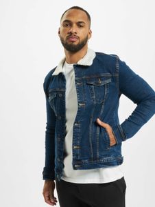bequeme Denim Project Herren Jeans Stretch mit Baumwolle Blau