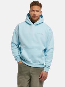 bequemer Dropsize Herren Hoodie mit Baumwolle Hell-Blau