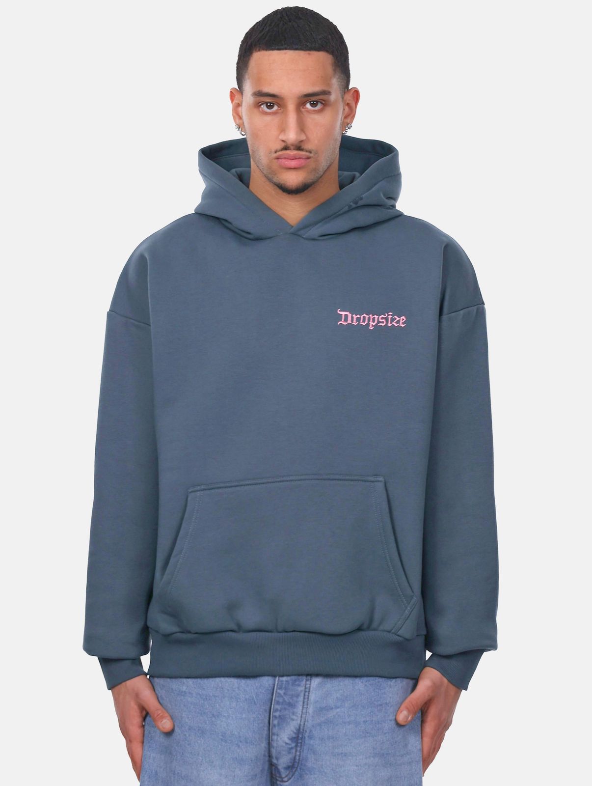 Dropsize Herren Hoodie mit Baumwolle und Kapuze