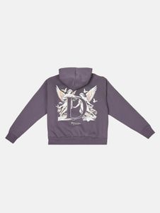 moderner Dropsize Herren Hoodie Taschen Rippbündchen mit Baumwolle Dunkelgrau