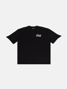 modernes Dropsize Herren T-Shirt Oversize 210 g/m² mit Baumwolle Schwarz