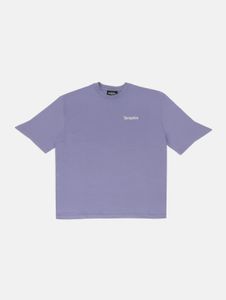 modernes Dropsize Herren T-Shirt Oversize 210 g/m² mit Baumwolle Violett