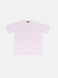 T-shirt casual da uomo, vestibilità ampia, in cotone, bianco ecru