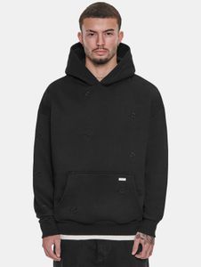 weicher Dropsize Herren Hoodie 360 g/m² mit Baumwolle Schwarz